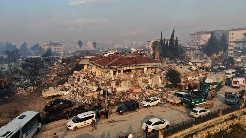 Kahramanmaraş depreminin vurduğu Hatay resmen yok oldu! İşte Hatay'ın son durumu - Resim: 13
