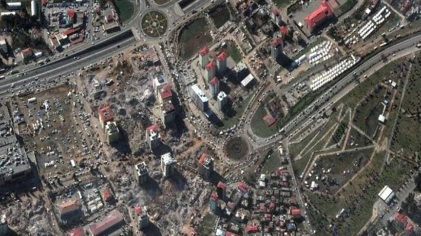 Kahramanmaraş merkezli iki büyük depremin uzaydan görüntüsü - Resim: 1
