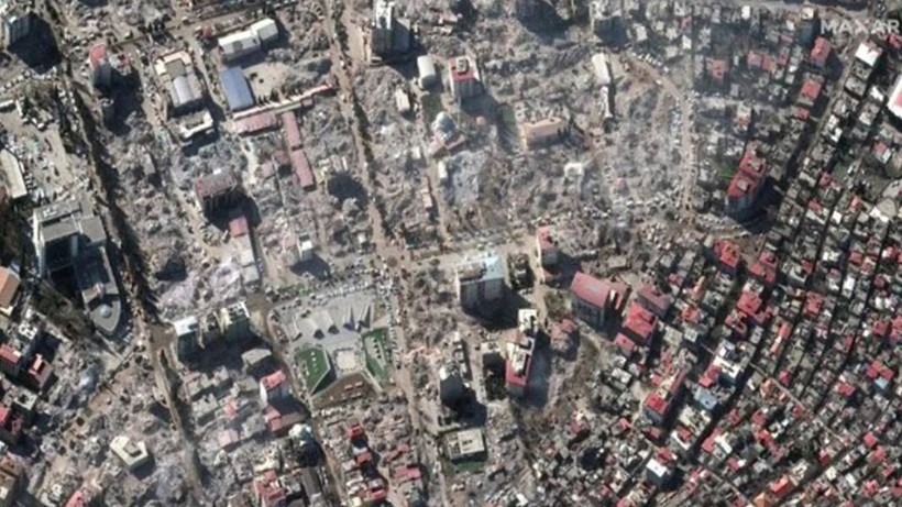 Kahramanmaraş merkezli iki büyük depremin uzaydan görüntüsü - Resim: 2