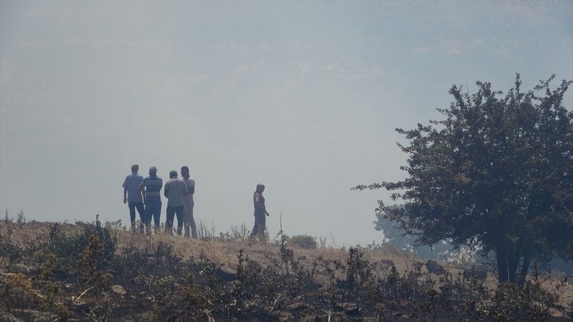 Çanakkale'de yangın sürüyor: 6 köy boşaltılacak - Resim: 4