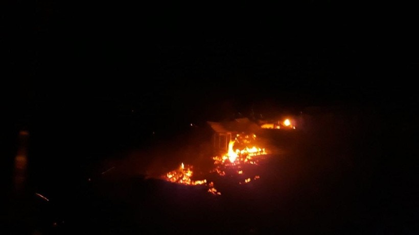 İzmir Urla'da çıkan yangına müdahale ediliyor - Resim: 3