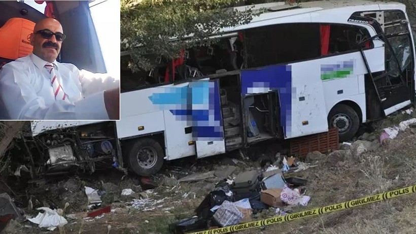 Yozgat'ta 12 kişiyi hayattan koparan kazanın sebebi ortaya çıktı! Otobüs şoförü kalp krizi geçirmiş - Resim: 1