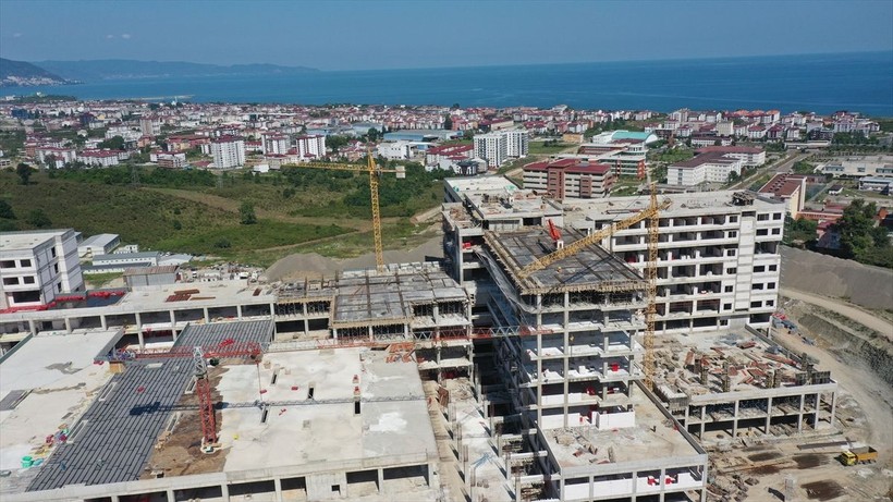 Yapımı devam eden Ordu Şehir Hastanesi'nin 2024 yılında hizmete girmesi bekleniyor - Resim: 7