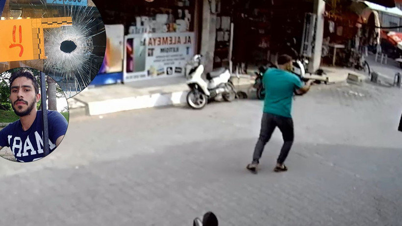 Adana'da haraç cinayeti! Esnafa av tüfeğiyle saldırı kamerada - Resim: 1