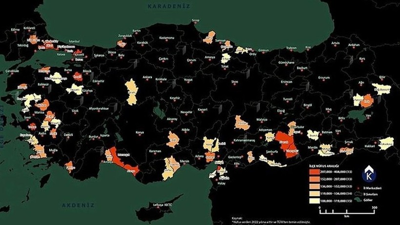 82. il olmaya çok yakın! Bu liste çok konuşulur! İşte il olma potansiyeli en yüksek 67 ilçe - Resim: 2