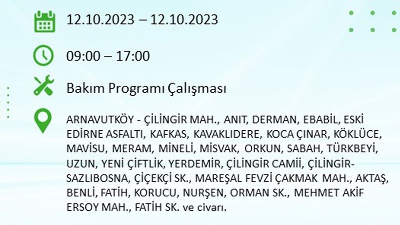 BEDAŞ açıkladı! Mumları hazırlayın! İşte İstanbul'da elektriklerin kesileceği 22 ilçe - Resim: 5