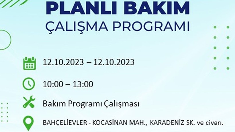BEDAŞ açıkladı! Mumları hazırlayın! İşte İstanbul'da elektriklerin kesileceği 22 ilçe - Resim: 6
