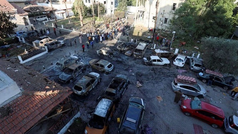 İsrail'in Gazze'deki hastane katliamında kahreden detay! - Resim: 2