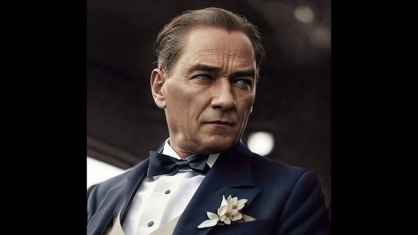 Cumhuriyet'in yüzüncü yılına özel: 100 fotoğrafla Atatürk'ün anıları - Resim: 83