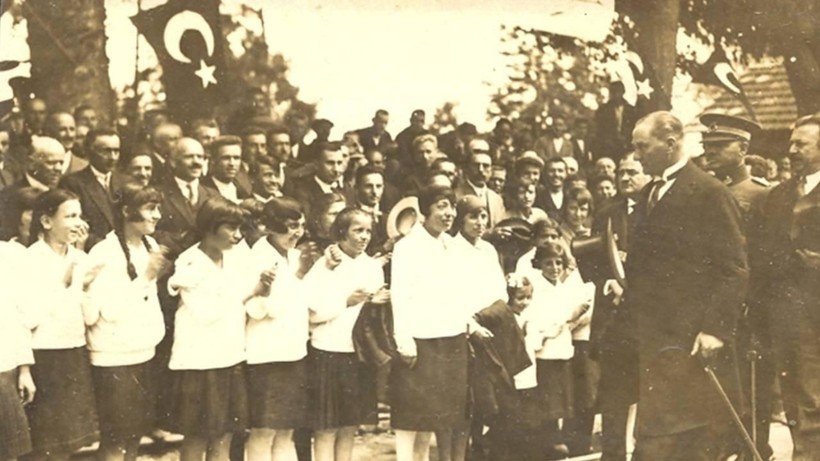 Cumhuriyet'in yüzüncü yılına özel: 100 fotoğrafla Atatürk'ün anıları - Resim: 6