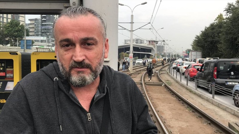 İstanbul'da tramvay raydan çıktı! Kabataş-Bağcılar Tramvay Hattı yolcuları yaya kaldı - Resim: 12