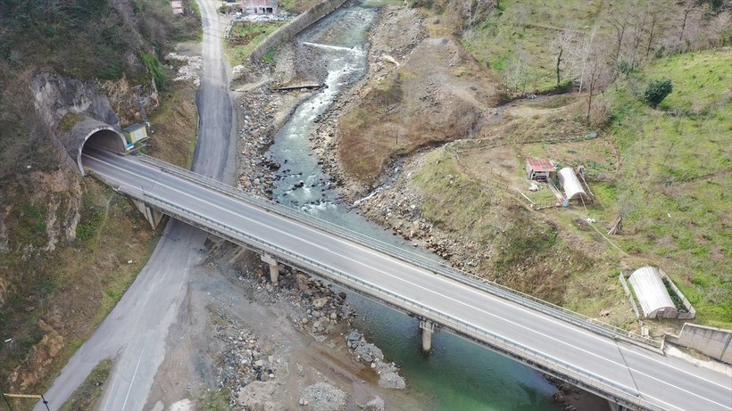 Doğu Karadeniz'i İç Anadolu'ya bağlayan Dereli kara yolu ulaşım süresini kısalttı - Resim: 4