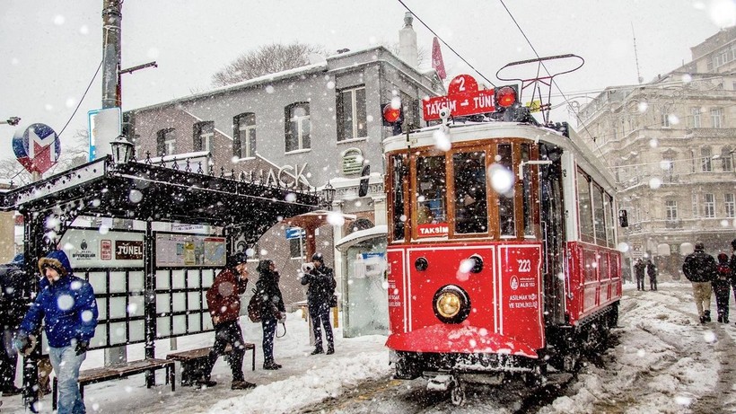 İstanbul'un kapısına kadar gelen kar neden şehir merkezine giremiyor?☃️🌨️❄️ - Resim: 1
