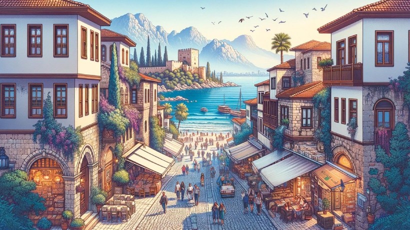 Yapay zeka Türkiye'nin şehirlerini çizdi - Resim: 12