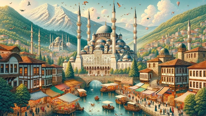 Yapay zeka Türkiye'nin şehirlerini çizdi - Resim: 7