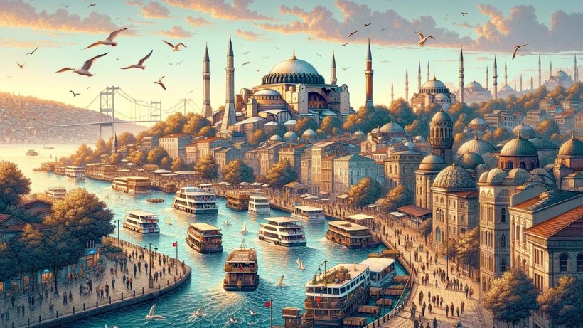 Yapay zeka Türkiye'nin şehirlerini çizdi - Resim: 4