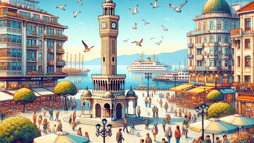 Yapay zeka Türkiye'nin şehirlerini çizdi - Resim: 6