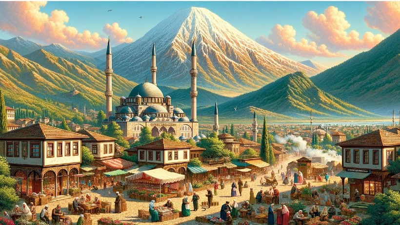 Yapay zeka Türkiye'nin şehirlerini çizdi - Resim: 23