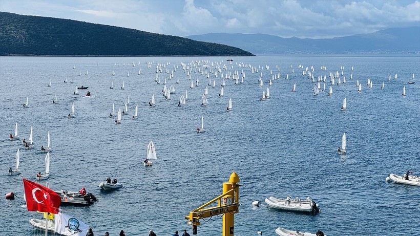 12. Bodrum Uluslararası Optimist Yarışları başladı - Resim: 6