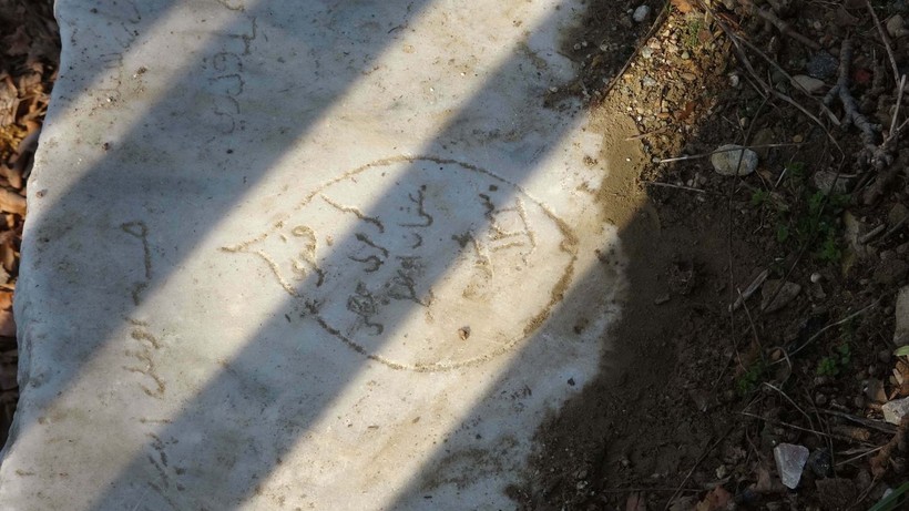 Savaşları'nda görev alan askerler, isimlerini mermere kazımış - Resim: 1