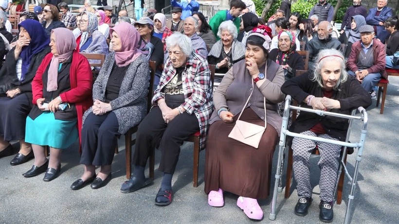 Darülaceze'de bayramlaşma - Resim: 7