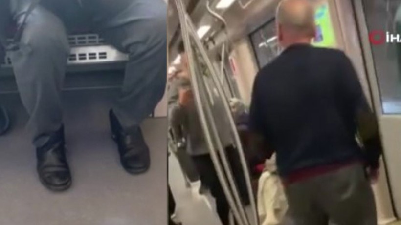 Başakşehir'de metroda iğrenç taciz! Yaşlı adam kıza karşı mastürbasyon yaptı📹 - Resim: 1