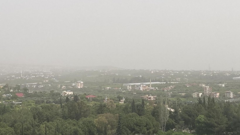 Hatay, Mersin, Adana, Osmaniye... Türkiye'de çöl tozu etkisini göstermeye başladı - Resim: 5