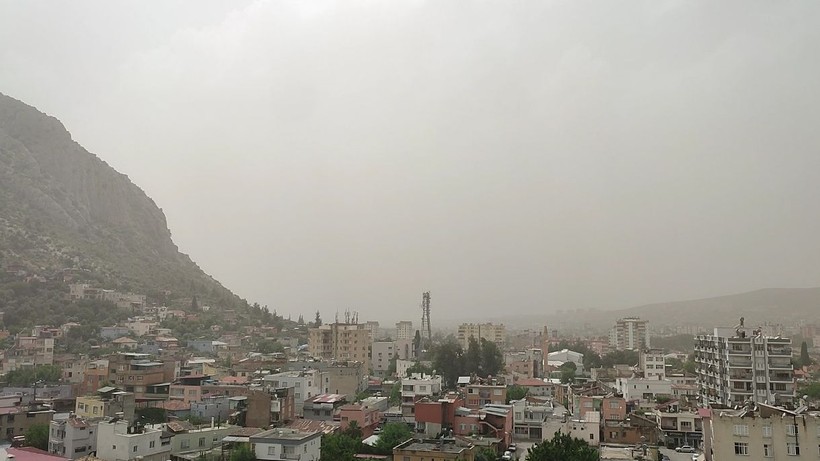 Hatay, Mersin, Adana, Osmaniye... Türkiye'de çöl tozu etkisini göstermeye başladı - Resim: 14