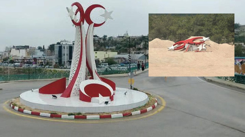 MHP'den CHP'ye geçen Silifke Belediyesi'nin icraatı: Ay yıldızlı anıtı sökmek - Resim: 1