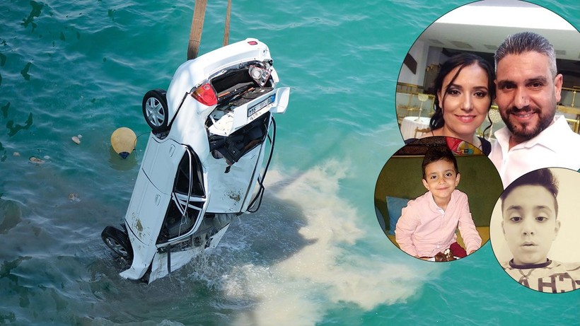 Adana'da kontrolden çıkan otomobil köprüden uçtu! Aydoğmuş ailesi yok oldu - Resim: 1
