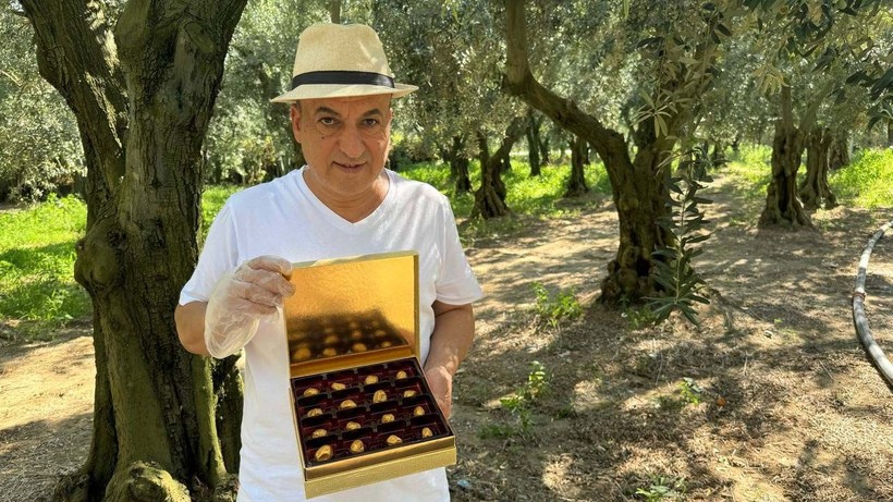 Altın kaplamalı zeytin Ortadoğu'da yok satıyor - Resim: 6