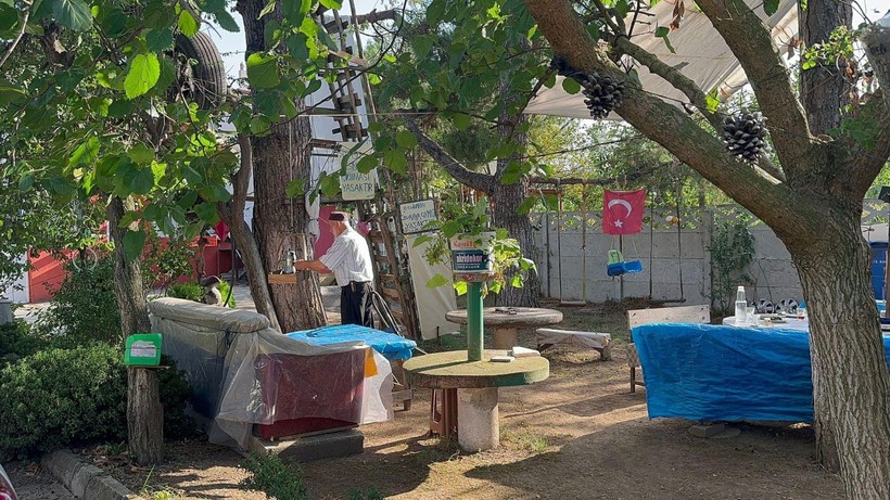 Düzce'de bir vatandaş gördüğü rüya sonrası kendi mezar taşını yaptırdı - Resim: 1