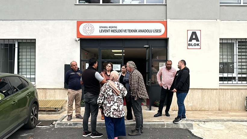 Etiler'deki lisede korku dolu anlar! Öğretmen okulu karıştırdı - Resim: 6