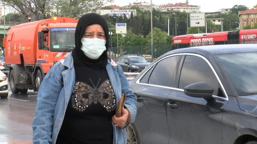 D-100'de trafiği kilitleyen kaza! Alçı yüklü TIR bariyerlere çarptı - Resim: 4