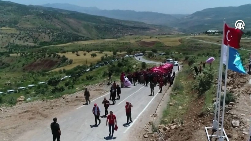 Gabar Dağı'nda 19 Mayıs yürüyüşü: Terörsüz Türkiye şimdi burada çok daha anlam buluyor - Resim: 6