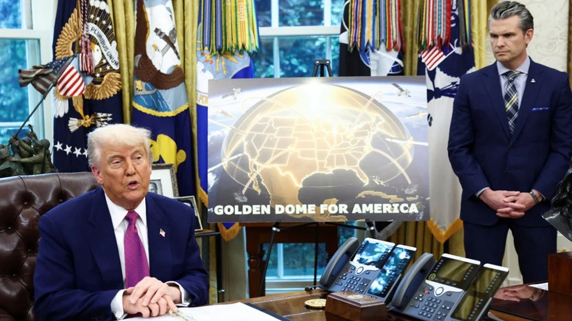 ABD Başkanı Donald Trump: "Yeni bir savunma sistemi yapıyoruz. ABD'nin 'Altın Kubbe'si olacak" - Resim : 1