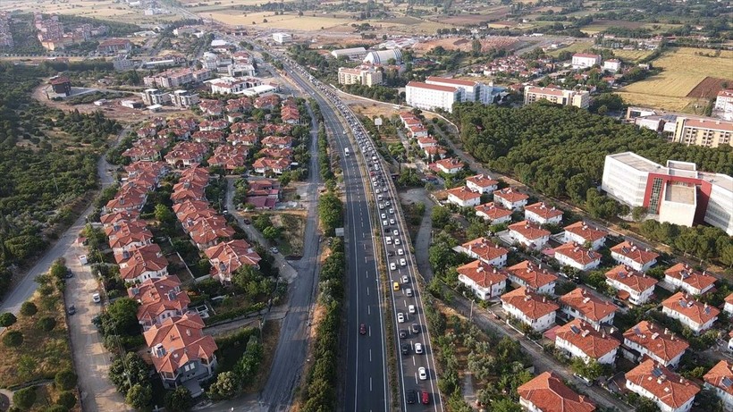 Kurban Bayramı tatilinin son günlerinde Muğla'da dönüş trafiği - Resim: 7