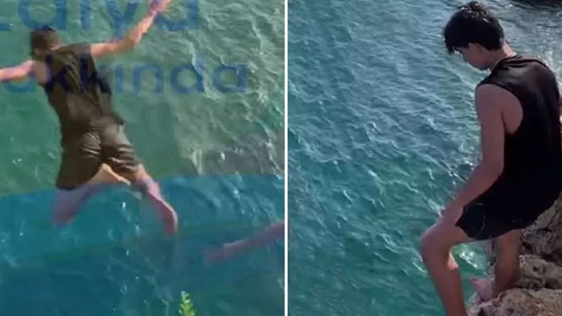 Antalya'da 18 yaşındaki çocuk falezlerden ölüme böyle atladı - Resim: 1