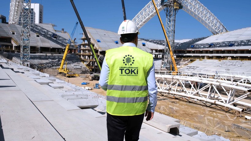 İki bakandan ortak paylaşım: Başkentimizin yeni stadyumu hızla yükseliyor - Resim: 10