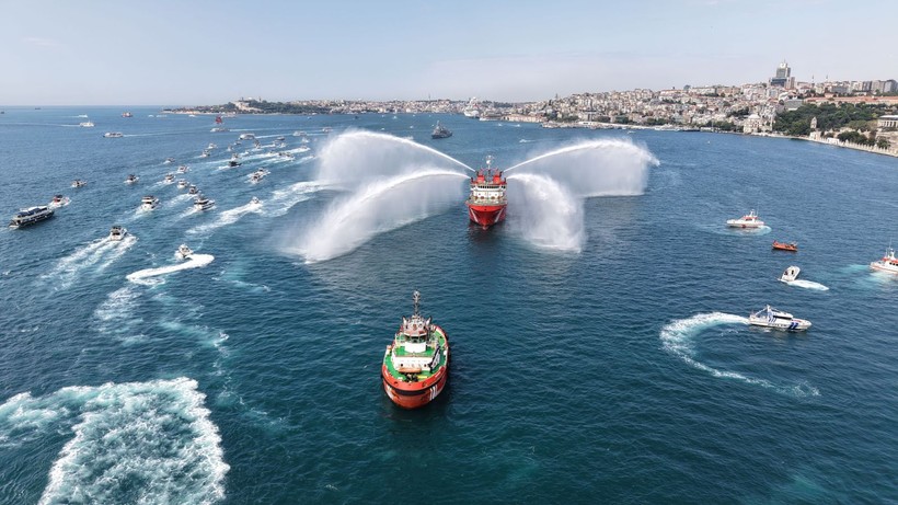 İstanbul'da Denizcilik ve Kabotaj Bayramı'nın 99'uncu yılı kutlandı⚓🛳️ - Resim: 7