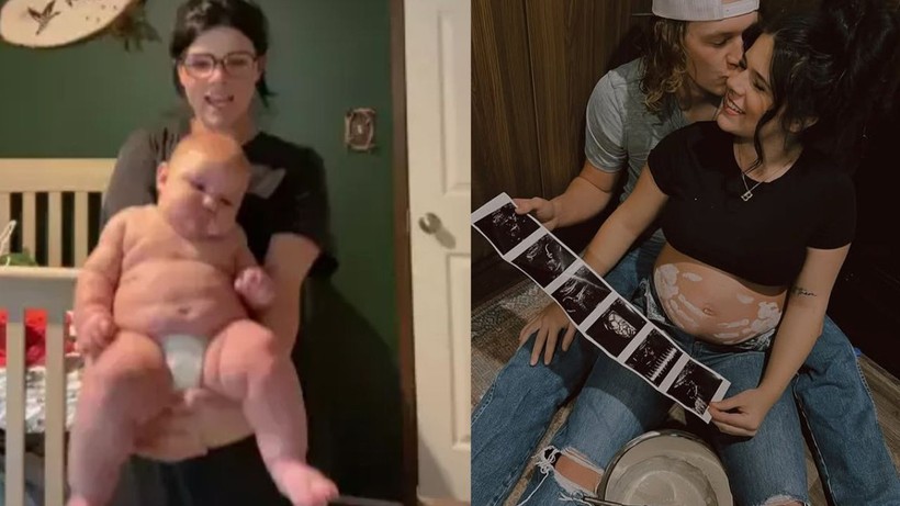 4 aylık bebek 10 kiloyu geçti! Eleştirilen anne isyan etti - Resim: 1