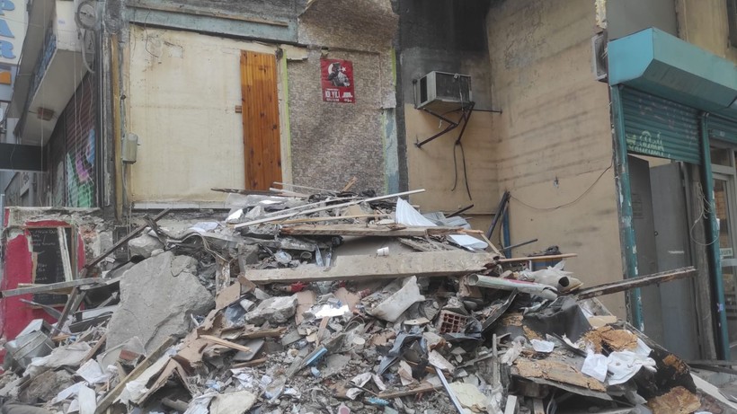 Beyoğlu'ndaki patlamanın izleri gün aydınlanınca ortaya çıktı - Resim: 1