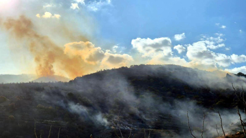Tekirdağ’da yeniden canlanan alevler kontrol altına alındı - Resim: 9