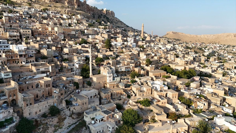 Mardin ve Batman'da sıcak havada "dam palas" keyfi - Resim: 1
