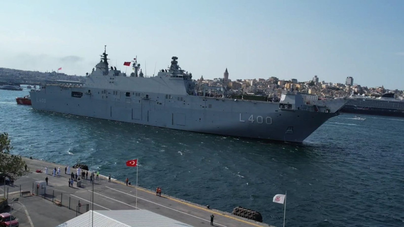 Çanakkale'den yola çıkan TCG Anadolu, İstanbul'a ulaştı - Resim: 4