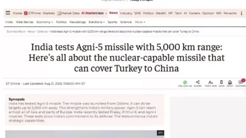 Hindistan medyasından Türkiye'ye tehdit - Resim : 3