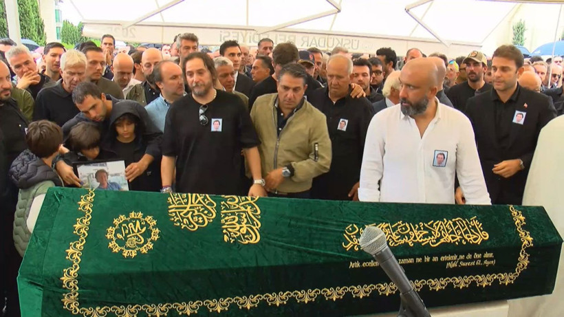 İş insanı Halit Yukay son yolculuğuna uğurlandı! Kıvanç Tatlıtuğ gözyaşlarına boğuldu - Resim: 2