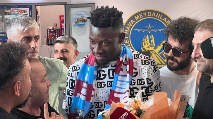 Andre Onana’ya Trabzon’da coşkulu karşılama - Resim: 6