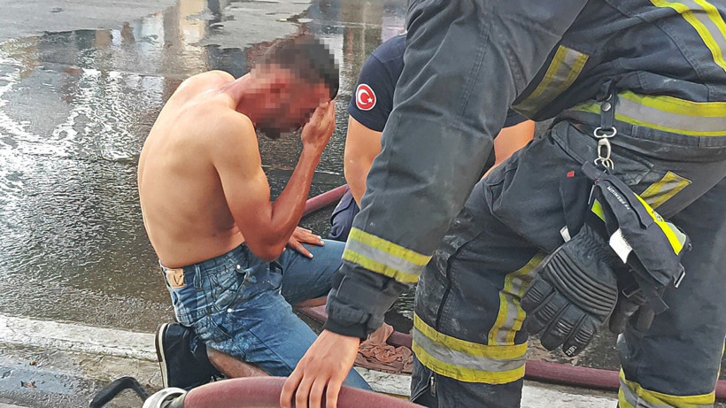 Antalya'da üzerine benzin döküp kendini yakmak isteyen genç intihar girişimini yarıda kesti - Resim: 3