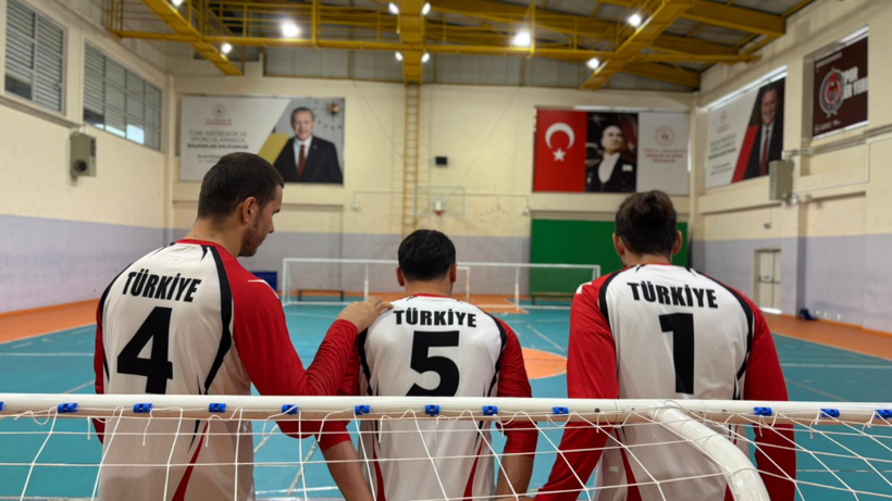 Goalball Erkek A Milli Takımı'nda hedef Avrupa Şampiyonluğu - Resim : 1